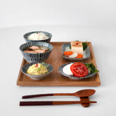 니코트 산토리 1인 식기세트 5P MADE IN JAPAN