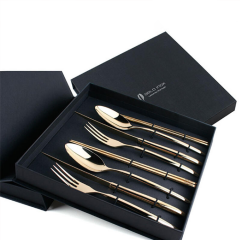 [벨로아이녹스]플래티늄 골드 2인 커트러리 선물세트