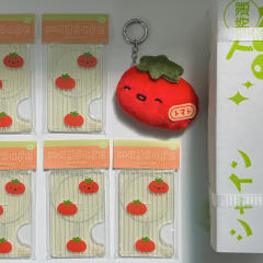 맥세이프 카드홀더 [ 투명 | 토마토 ]