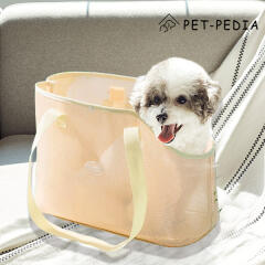 [펫피디아] 메쉬 반려동물 숄더백 이동가방 3color