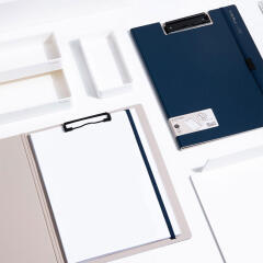 누사인 고정스트랩 커버 덮개 클립보드 A4 파일철