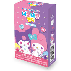 산리오 너랑나랑캔디 낱개랜덤 46g