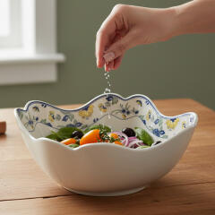 후첸로이터 파피용 사각 샐러드볼 특대 20cm 1P