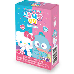 산리오 너랑나랑캔디 낱개랜덤 46g 