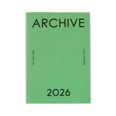 2026 그린 ARCHIVE 다이어리 