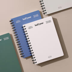 핑크풋 하프 이어 플래너