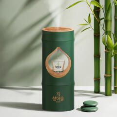 참이슬 대나무 물방울 물멍 가습기