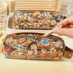 아트필드 카피바라 패턴 필통