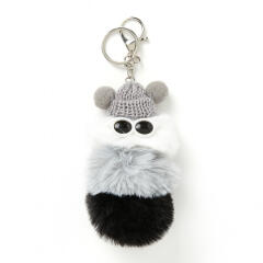 모자쓴 먼지키링 블랙 