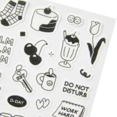 오해피데이 글리터스티커 