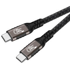 USB4.0 썬더볼트 지원 고속충전케이블(C타입) (1M)