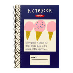 아이스크림 유선노트 