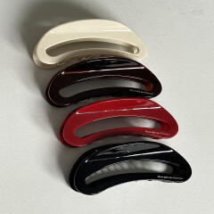 Title hair clip (4color)