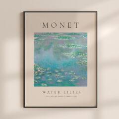 Water Lilies 모네수련 거실인테리어 액자 모네 명화