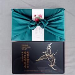 예천봉황산 벌꿀쌍화차 선물세트 보자기포장
