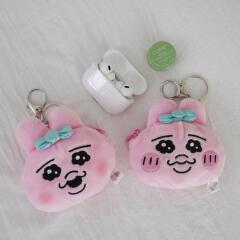 오빤쮸 빤쮸토끼 립밥 에어팟 파우치 인형 키링 2종