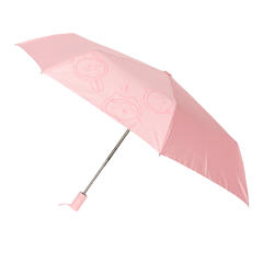 먼작귀 완자 3단 자동 우산 핑크 