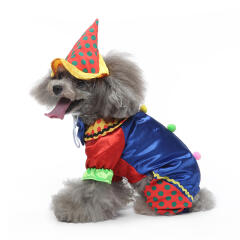 도그웨그 알록피에로 코스튬 옷 머리띠 세트