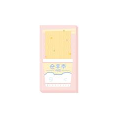순후추 컵라면 미니메모지