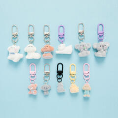 동물 친구들 플로키키링 10종 2탄 (16014330 ~ 16014338)