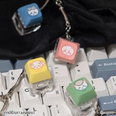 먼작귀 키캡 키링 낱개 1ea 랜덤 