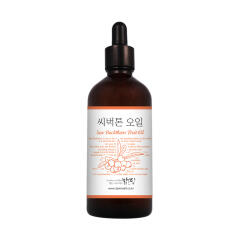 맑을담 씨벅톤오일 100ml 비정제 열매 100% 비타민나무