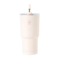 빨대형 텀블러 핑크540ml