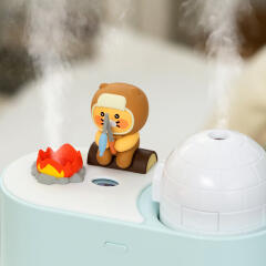 카카오프렌즈 이글루 듀얼 무선 가습기