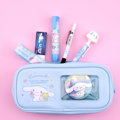 산리오 포카홀더 필통 (시나모롤/쿠로미)