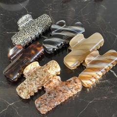 Positive hair clip (7color)