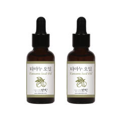 맑을담 타마누 오일 30ml 1+1 유기농 비정제