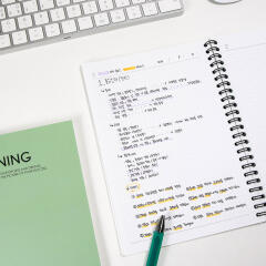 비기닝 트윈링노트 A5