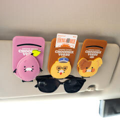 춘식버스 선바이저 클립 선글라스 거치대 카카오