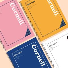 모눈 코넬 노트 스프링 공책 유선 코넬식 줄 A4 링