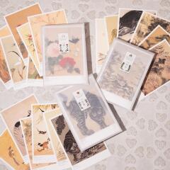 민화 엽서 한국 기념품 전통 외국인 친구 선물 5종