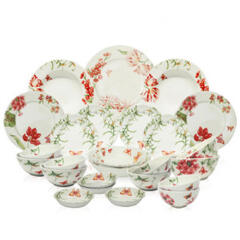 [실버데일] 에덴핑크 4인 디너세트 26P