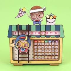 아이디몬 우드 DIY 만년달력 만들기