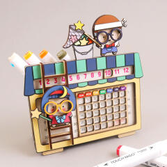 아이디몬 우드 DIY 만년달력 만들기