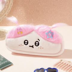 양갈래 멀티파우치 핑크 