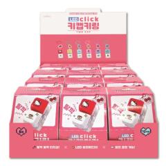 산리오 LED 키캡 키링 2구 1box 12개입 