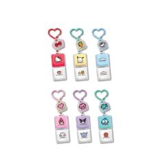 산리오 LED 키캡 키링 2구 1box 12개입 