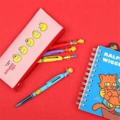 [HM+] 심슨 캐릭터 마스코트 3색펜