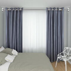 한번더락 욕실 샤워 커튼 커튼봉 압축봉 (특대형)