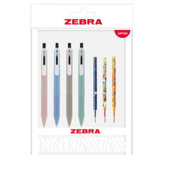 제브라 사라사클립칠 샌드버전 0.5mm+스누피 리필세트