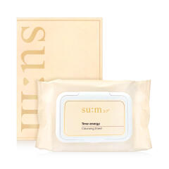 숨37도 타임 에너지 클렌징 시트 50매 / 오가닉 성분