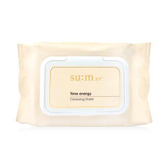 숨37도 타임 에너지 클렌징 시트 50매 / 오가닉 성분