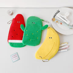 귀여운 수박 파우치 필통 펜슬케이스