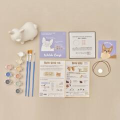 라돈 멍냥이 컬러링 DIY키트 패키지 (12종 택1)