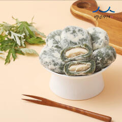 수병과 백년가게 명장 국산 쑥 찹쌀떡 15개입 시험떡