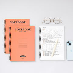 [안테나샵] 베이직 라인 노트 B5_스프링 공부 필기